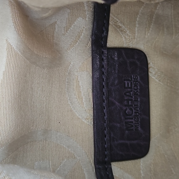 Michael Kors Clutch Deep Purple with Silver Hardware - Picture 5 of 7